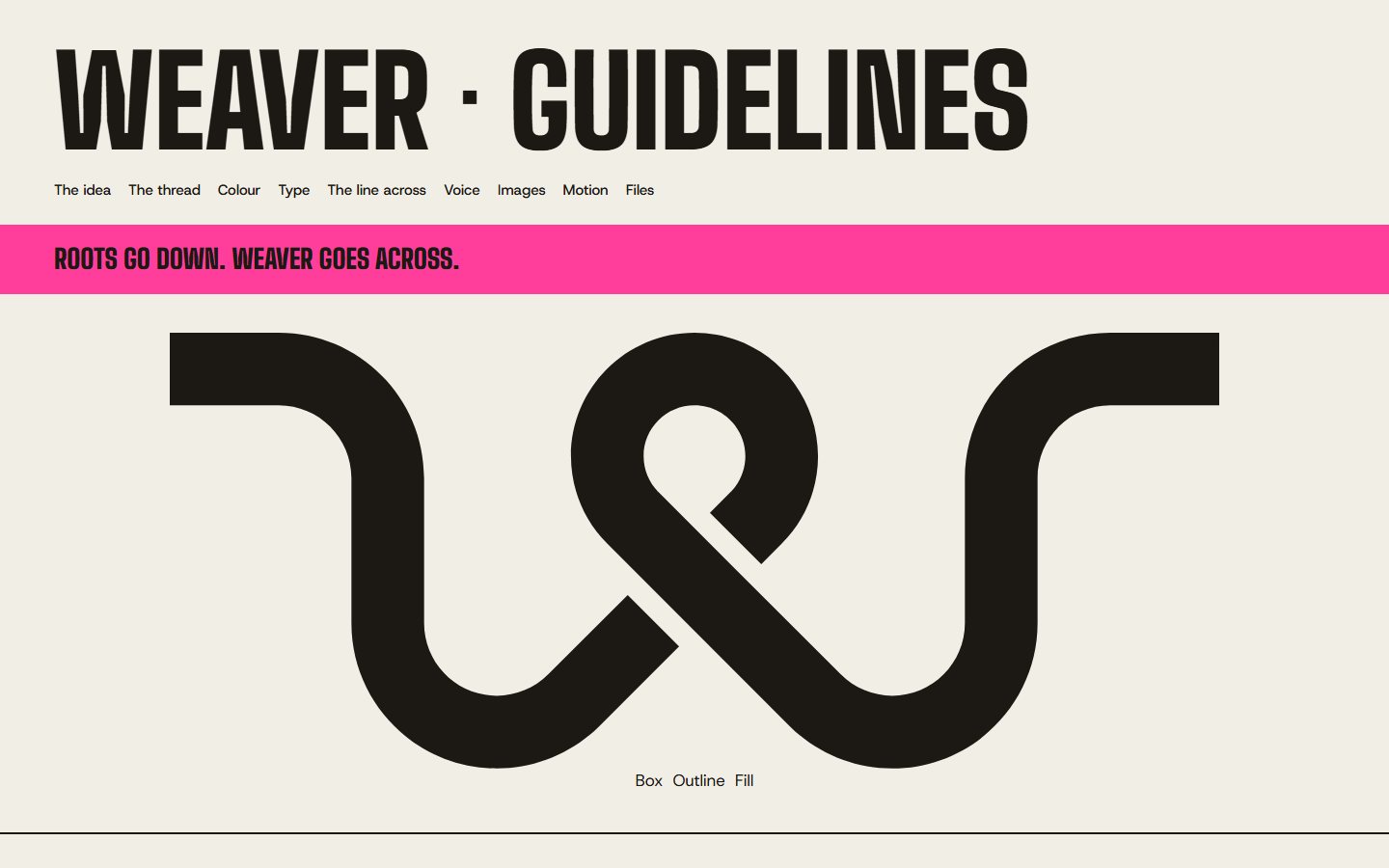 The Weaver guidelines page